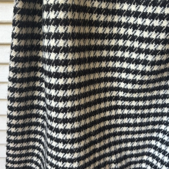 Size 6 black label Ralph Lauren houndstooth dress wool cashmere blend - Picture 3 of 4